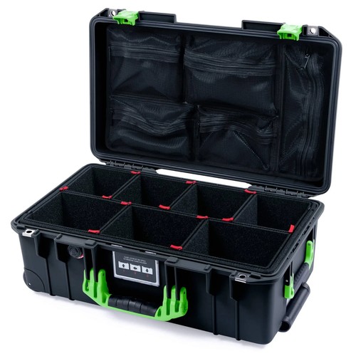 Black lime green pelican - &,