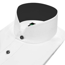 Grooms Wedding White Contrast