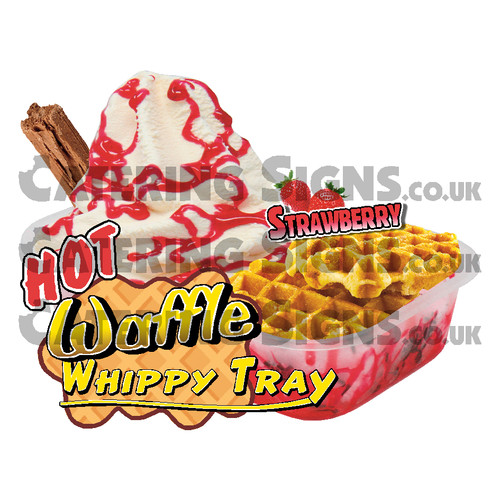 Strawberry hot waffle tray - strawberry,