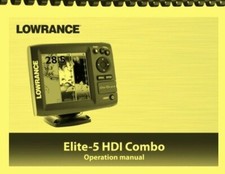 Lowrance Elite 5 HDI Combo