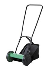 Lawn Mower Grass Cutter Manual Hand Push Lawnmower 40cm Cutting Width