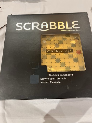 Scrabble deluxe edition - edition, black