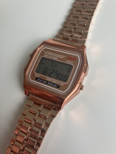 Retro rose gold led - retro,