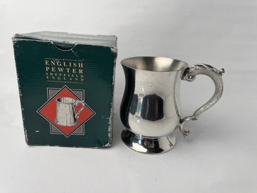 English pewter half - pewter, pint