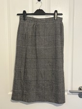 Dogtooth Wool Black And White