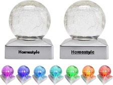 4 x Solar Crackle Ball