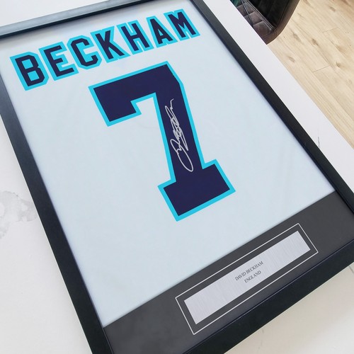 David beckham signed - beckham,
