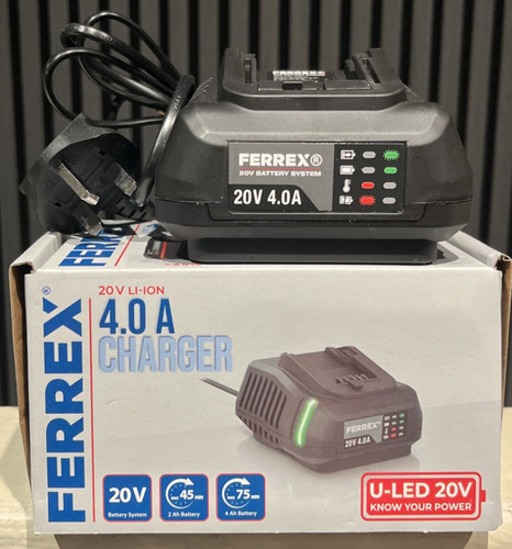 Ferrex charger for 20v - charger, 20v/40v
