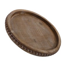  Coffee Table Plate French Country Style Round Tray For Tea Dining Table