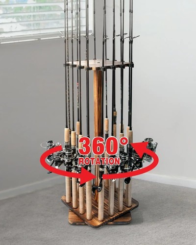 360 rotating wooden fishing - 360°,