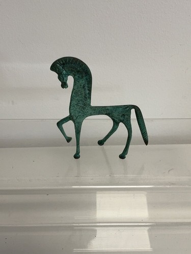 Bronze horse figurine ancient - horse,