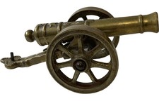 Brass Model Cannon 1812 Collectable Decorative Home Ornament
