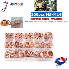 200PCS Solid Copper Crush