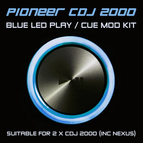 Pioneer cdj 2000 - pioneer, blue
