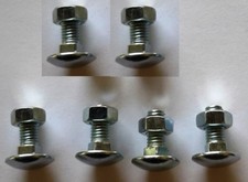 Chrome Bumper Bolts Set 6