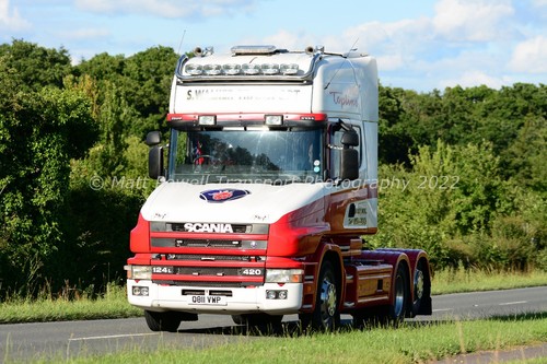 Truck photo 12x8 scania 124l - scania,