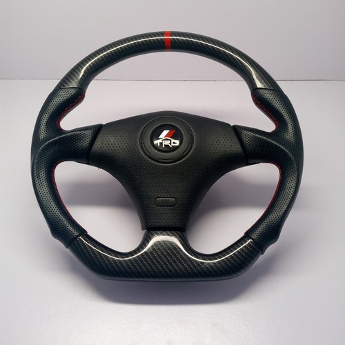 Trd carbon fiber steering - carbon,