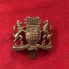 WESTMINSTER DRAGOONS I.Y". Cap
