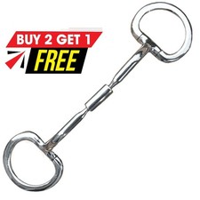 Western Egg Butt Bit Comfort Barrel Myler Roller Mouth Snaffle Horse Riding Bits