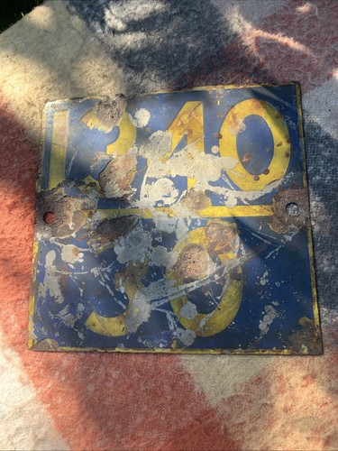 Vintage indian railway sign - vintage,