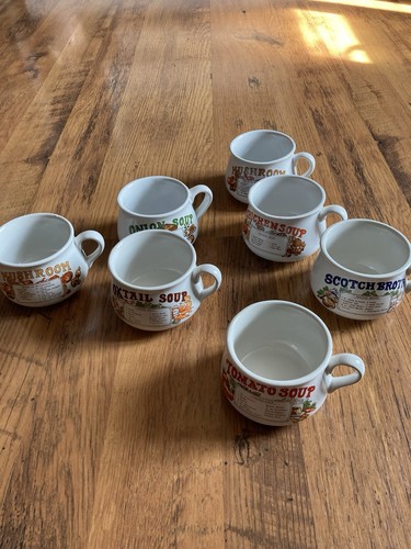 Vintage retro ceramic soup - vintage,