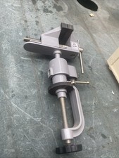 Bench Clamp On Multi Angle Swivel Hobby Vice 75mm Jaws Workzone