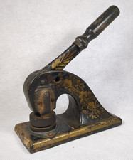 Antique Embossing Machine ~ JORDAN & SONS LIMITED, LONDON ~ Business Seal Press