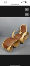Unique Contemporary Lounge Chair And Ottoman