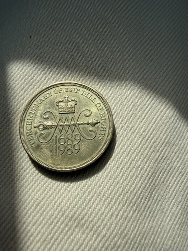 1989 coin 300th - 1989, £2