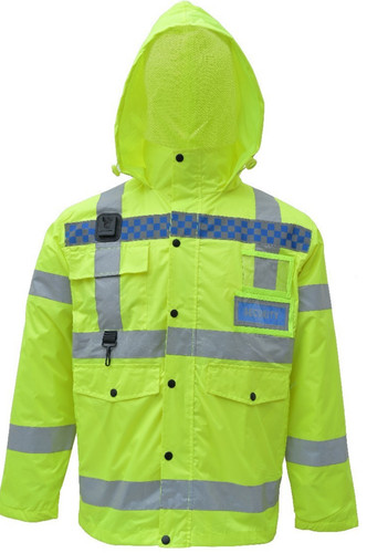 Security work rain jacket - work,