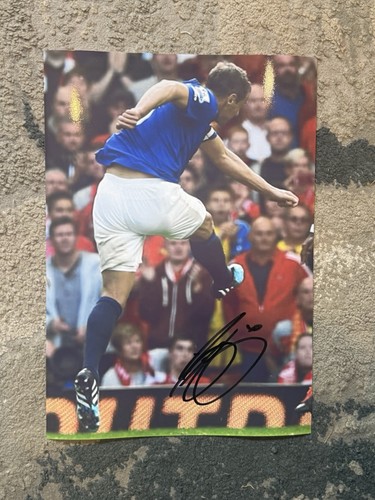 Phil jagielka signed photo - signed, a4