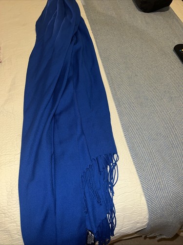 Blue italian scarf - blue,