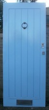 Solid oak front door - oak,