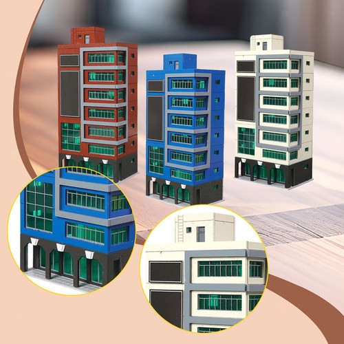 Modern building model - 1:150, n