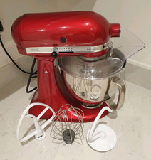 KitchenAid Artisan 5KSM150 Mixer 10 Speeds 4.8L Candy Apple Red Stainless Steel