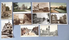 10 vintage POSTCARDS - Views