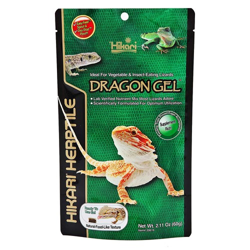 Hikari reptile food gel - food,