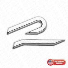 VW Golf R MK8 Lettering Chrome