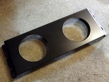 Cubby panel 1.5-DIN for 2x