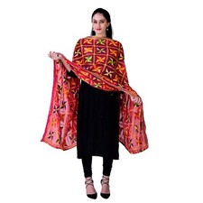 Chiffon Phulkari Women Dupatta