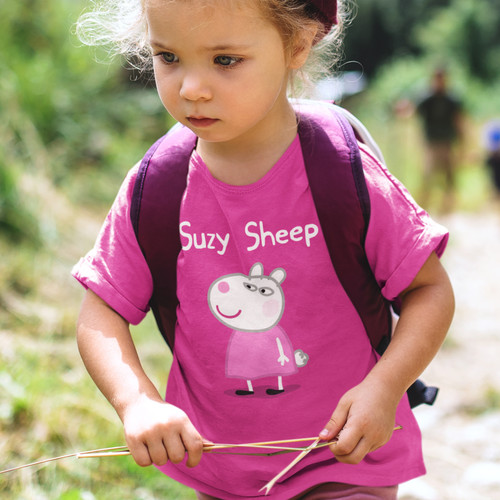 Suzy sheep pink girls - girls, t-shirt