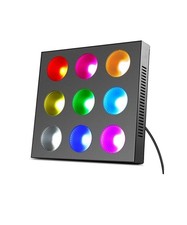 9LED COB Wall Washer Light Matrix Stage Light RGBW DMX DJ Party Club Disco Light