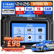 2026 XTOOL D5 OBD2 Scanner