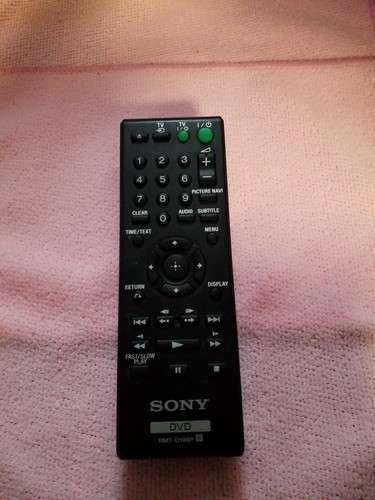 Sony rmt d198p dvd - rmt-d198p, player