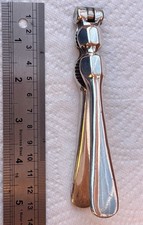 Walker Hall Antique Silver-Plated Nutcracker In Unusual Shape.