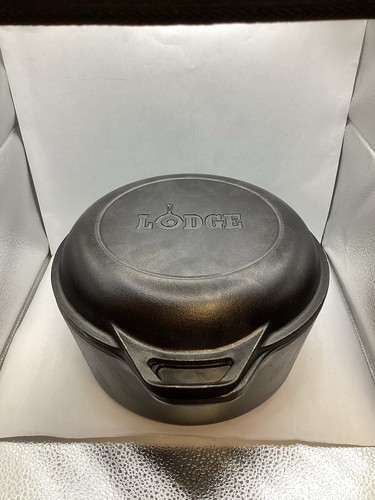Lodge seasoned cast - seasoned, iron