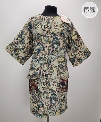 Ganni tapestry kimono dress - tapestry,