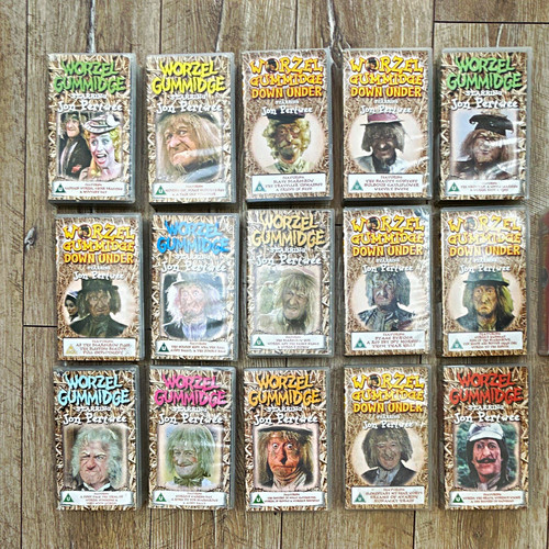 Worzel gummidge vhs massive - vhs,