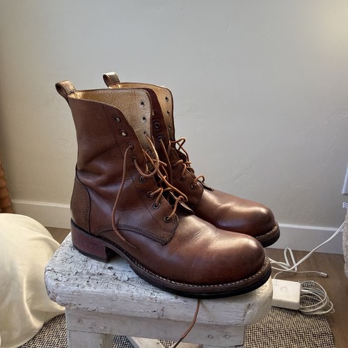 Vintage frye leather lace - frye, up
