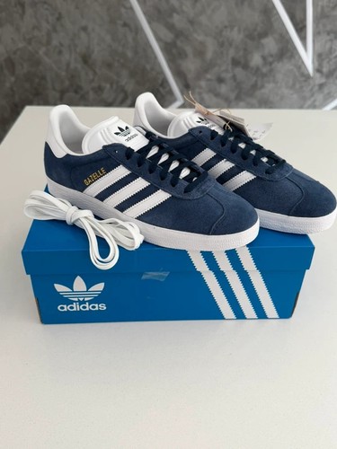 Adidas gazelle navy white - adidas,